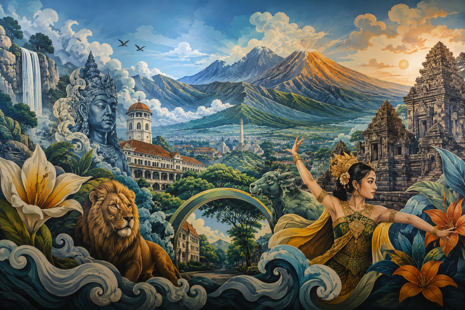 Mural Malang The Glory Land