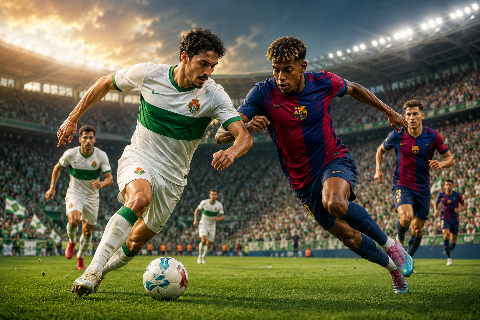 Pertandingan Elche Vs Fc Barcelona
