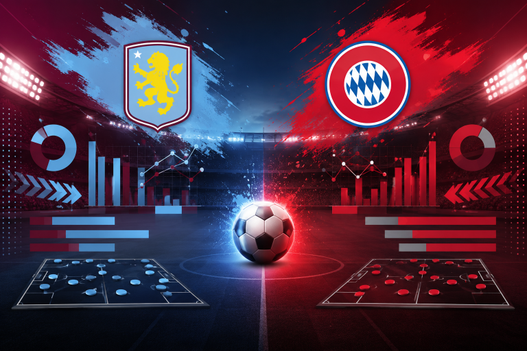 Statistik Aston Villa vs Bayern Munchen