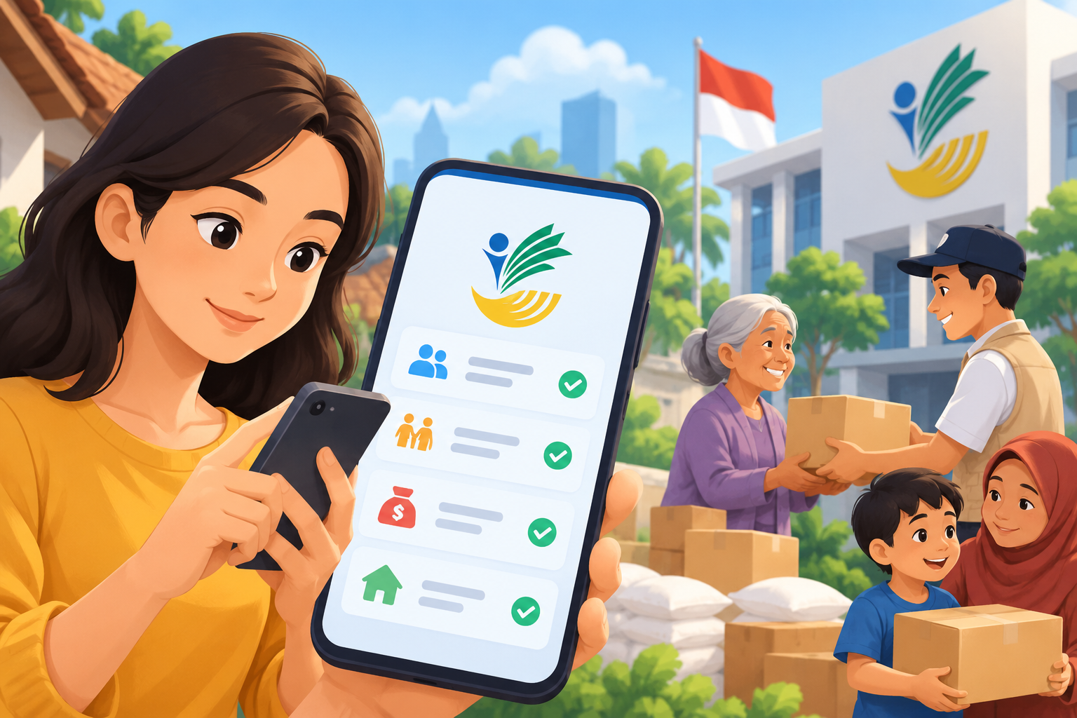 Aplikasi Cek Bansos Kemensos Go Id