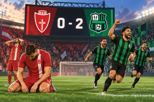 Hasil Monza Vs Sassuolo