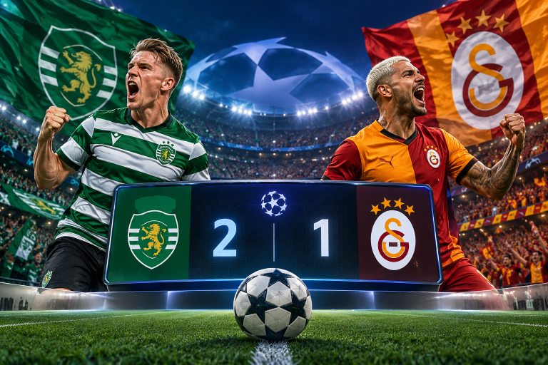 Hasil Pertandingan Sporting Cp Vs Galatasaray
