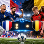 Hasil Pertandingan France Vs Belgium